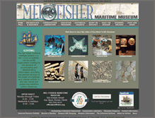 Tablet Screenshot of melfisher.org
