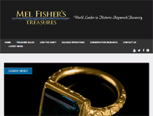 Tablet Screenshot of melfisher.com